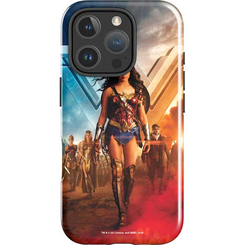 DC Comics Wonder Woman Main characters Poster iPhone 16 Pro Impact Case